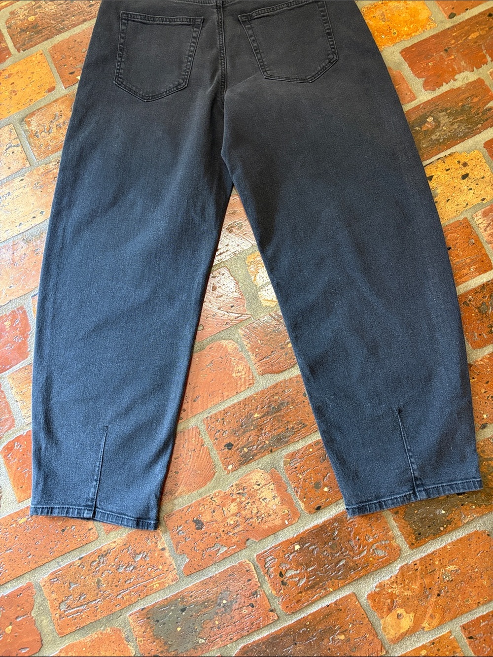 Loft NWT High Rise Barrel Jeans size 27/4 - Picture 9 of 13